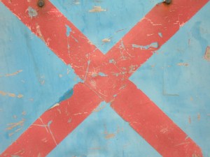 red cross on blue [18/24] / 2011 / océ lightjet print / 40x30