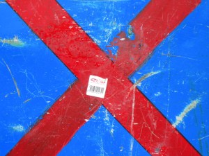 red cross on blue [16/24] / 2011 / océ lightjet print / 40x30
