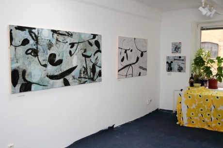 exhibition in the studio, june 2014