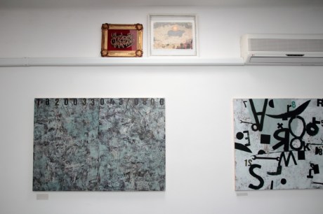 exhibition in the studio, june 2014