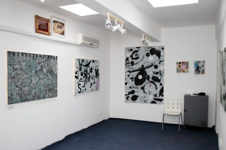 exhibition in the studio, june 2014