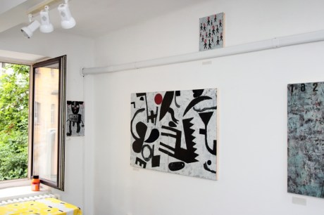 exhibition in the studio, june 2014