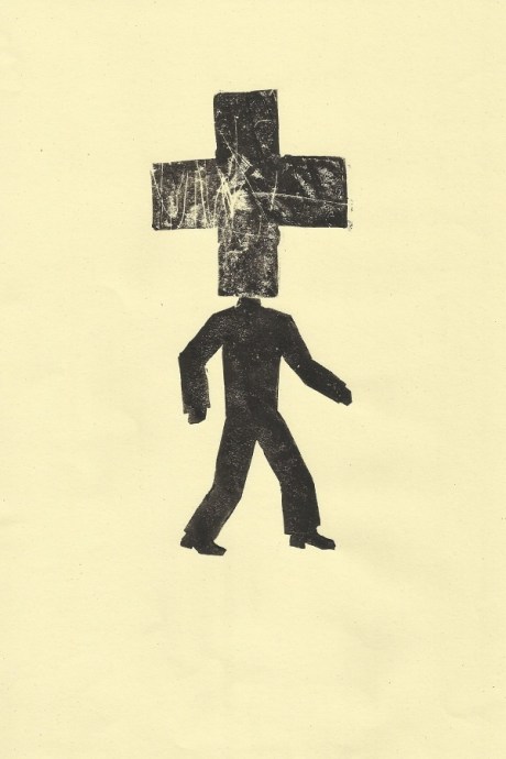 human conditions series / 2014/ lino print / 21x30