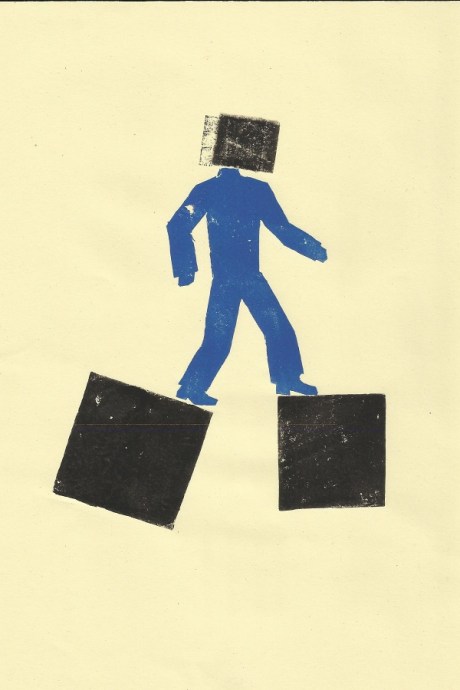 human conditions series / 2014 / lino print / 21x30