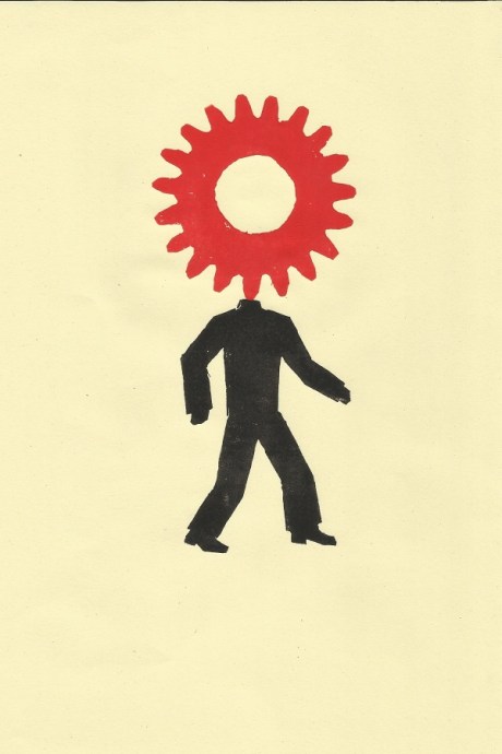 human conditions series / 2014 / lino print / 21x30